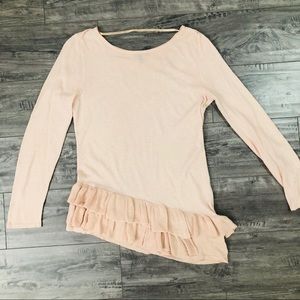 Cupio Long Sleeve w/ Ruffle Detail